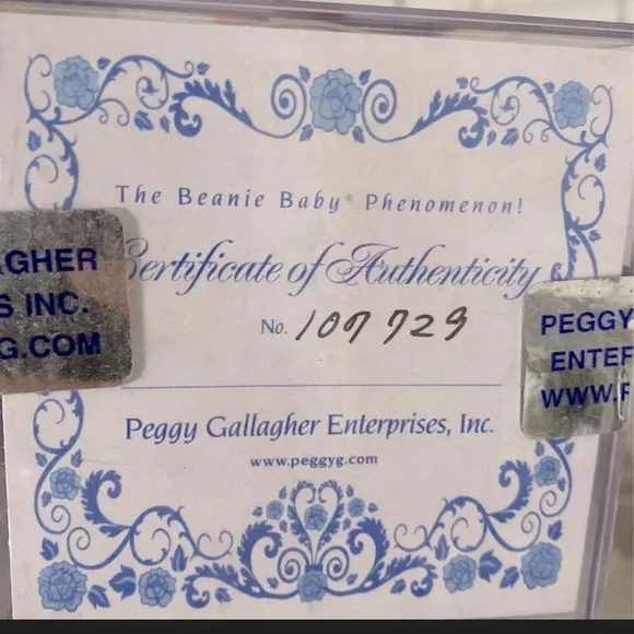 Huge Sale Princess PVC Ty Beanie Babies Museum Quality NWMT COA Rare Collectible - Picture 3 of 4